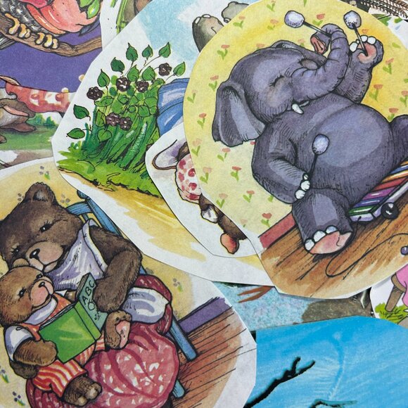 Ephemera Lot Scrapbooking Crafts Junk Journal Animals Nature Whimsical Vtg Pages - Picture 7 of 13